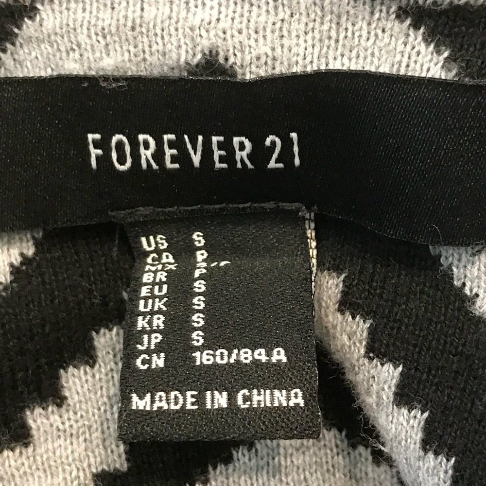 Forever 21 OPEN-FRONT SOUTHWESTERN CARDIGAN - Picture 6 of 6